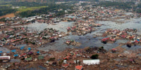 Armed Forces Distribute Aid To Tsunami Refugees