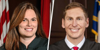 Judge Allison Riggs; Judge Jefferson Griffin of the N.C. Court of Appeals.