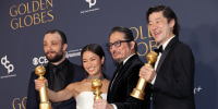 82nd Annual Golden Globe Awards - Press Room