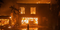 Image: Powerful Winds Fuel Multiple Fires Across Los Angeles Area