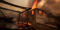 Image: Powerful Winds Fuel Multiple Fires Across Los Angeles Area