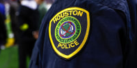 A Houston Police officer on Jan. 11, 2025 in Houston, Texas.