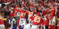 Image: AFC Championship Game: Buffalo Bills v Kansas City Chiefs nick bolton defensive linebacker