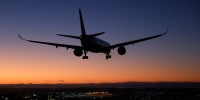 British Airways Airbus Arrives At San Diego International Airport