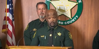 Broward County Sheriff's Office press conference.