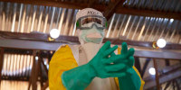 Ebola treatment centre in Butembo.