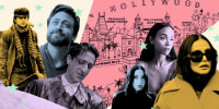 Photo Illustration: Timothee Chalamet, Kieran Culkin, Mikey Madison, Zoe Saldaña, Demi Moore