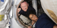 Astronauts Butch Wilmore and Suni Williams 