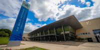 The Kay Bailey Hutchison Convention Center in downtown Dallas.