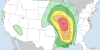 storm predictor map prediction forecast midwest weather