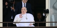 Image: TOPSHOT-ITALY-VATICAN-POPE-HEALTH