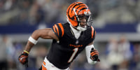 FILE - Cincinnati Bengals wide receiver Ja'Marr Chase runs a route during a game against the Dallas Cowboys.