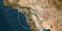 A 5.2 magnitude earthquake out of Julian, Calif., on April 14, 2025.