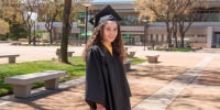 Alisa Perales, a 10-year-old scholar who will make history as Crafton Hills College’s youngest graduate
