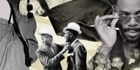 Photo Illustration: Images of Black men's fashion through  history