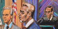 Sean "Diddy" Combs attends trial in New York federal court