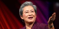 Lisa Su speaks onstage