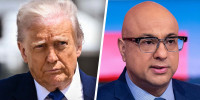 President Donald Trump; Ali Velshi