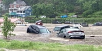 maryland flood cars flooded