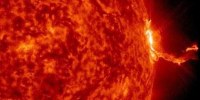 A solar flare