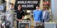 Purdubik's Cube broke the Guinness World Record for "Fastest robot to solve a puzzle cube"