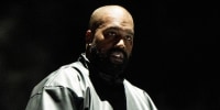 Rapper Kanye West performs onstage 