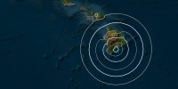 A magnitude 4.2 earthquake just offshore of the Big Island of Hawaii on May 20, 2025.