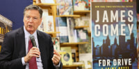 Image: James Comey Promotes His New Book FDR Drive At Barnes And Nobles In New York