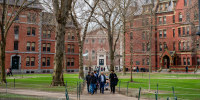 Harvard University campus.