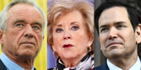 Robert F. Kennedy, Jr., Linda McMahon, Marco Rubio