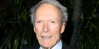 Clint Eastwood smiles.