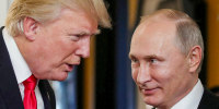Donald Trump and Vladimir Putin.