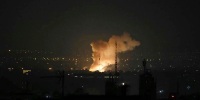 Smoke rises after an explosion in Tehran, Iran, Friday, June 13, 2025, as Israel attacked Iran's capital.