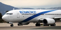 An El Al airplane on a tarmac 