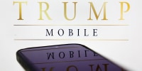 Trump Mobile Photo Illustrations