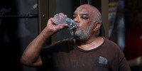 A potentially life-threatening heat wave enveloped the eastern third of the United States on June 23 impacting nearly 160 million people, with temperatures this week expected to reach 102 degrees Fahrenheit (39 degrees Celsius) in the New York metropolitan area. 
