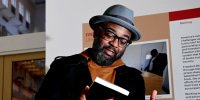 Reginald Betts of Freedom Reads  at the National Building Museum on March 03, 2022 in Washington, DC.