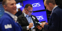 Image: economy traders stock exchange new york