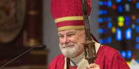 Miami Archbishop Thomas Wenski at the Co-Cathedral of St. Thomas More on March 19, 2025.