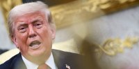 President Donald Trump speaking