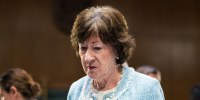 Sen. Susan Collins, R-Maine, at the  Capitol.