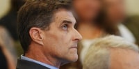 Defendant Dan Serafini listens as a guilty verdict is delivered on July 14, 2025 
