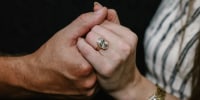 Engagement ring.