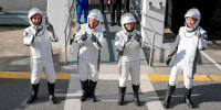 SpaceX crew launch