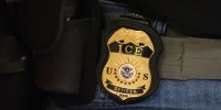 ICE Arrest New York shield belt