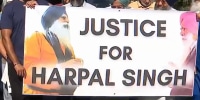 Members of Southern California's Sikh community gathered Monday to call for justice a week after a 70-year-old man was critically injured in a violent North Hollywood assault.