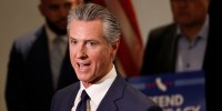 Image: gavin newsom politics political politician