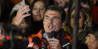 Image: bolivia election vote Rodrigo Paz