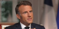 French President Emmanuel Macron ukraine russia conflict politics political politician