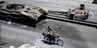 Syria Clashes druze militiaman